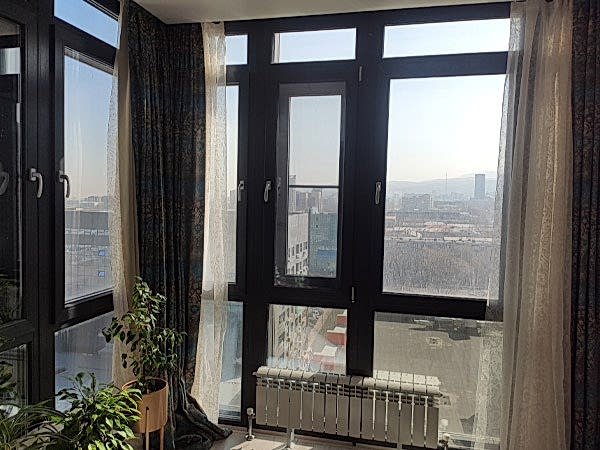 Окно ПВХ в виде арки